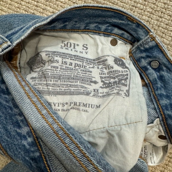 Levi’s 501 S Jeans Can't Touch This - 28 - Picture 6 of 7